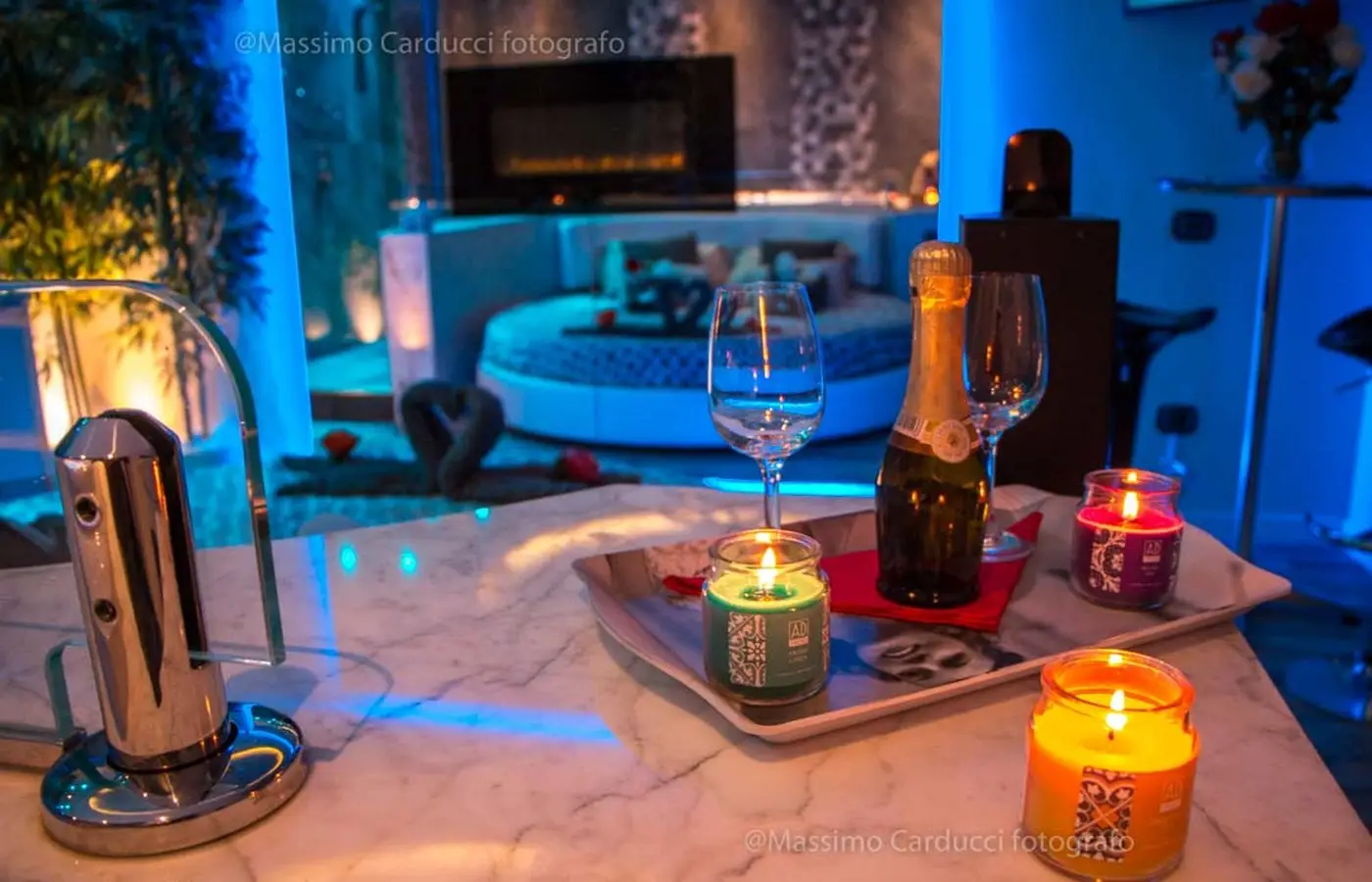 Spa Suite Assisi - Dettagli romantici