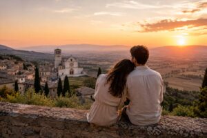 Weekend romantico in Umbria per una fuga di coppia tra borghi e paesaggi