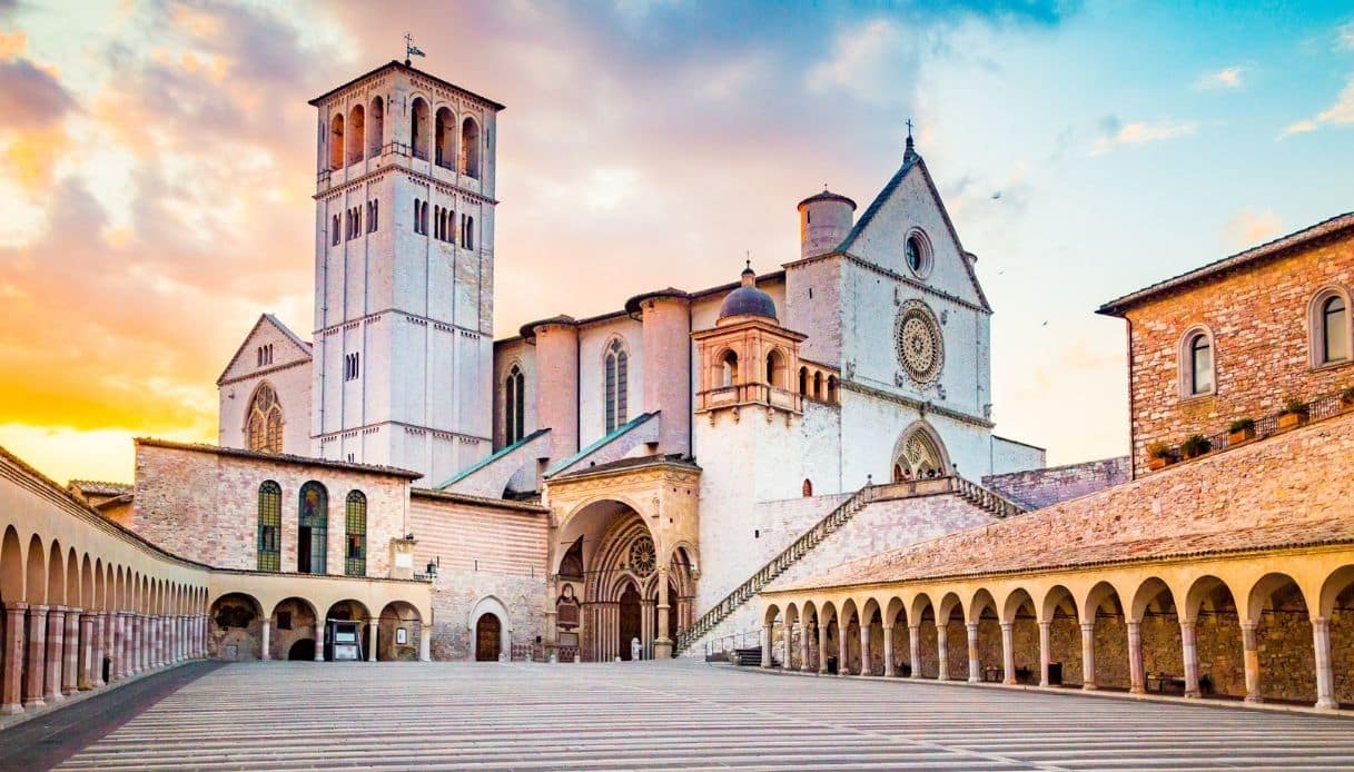 Panorama di Assisi e della Valle Umbra