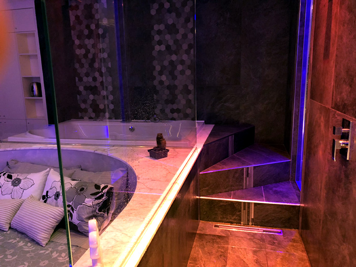 Idrogetti a parete in doccia — SPA Suite Assisi Classic