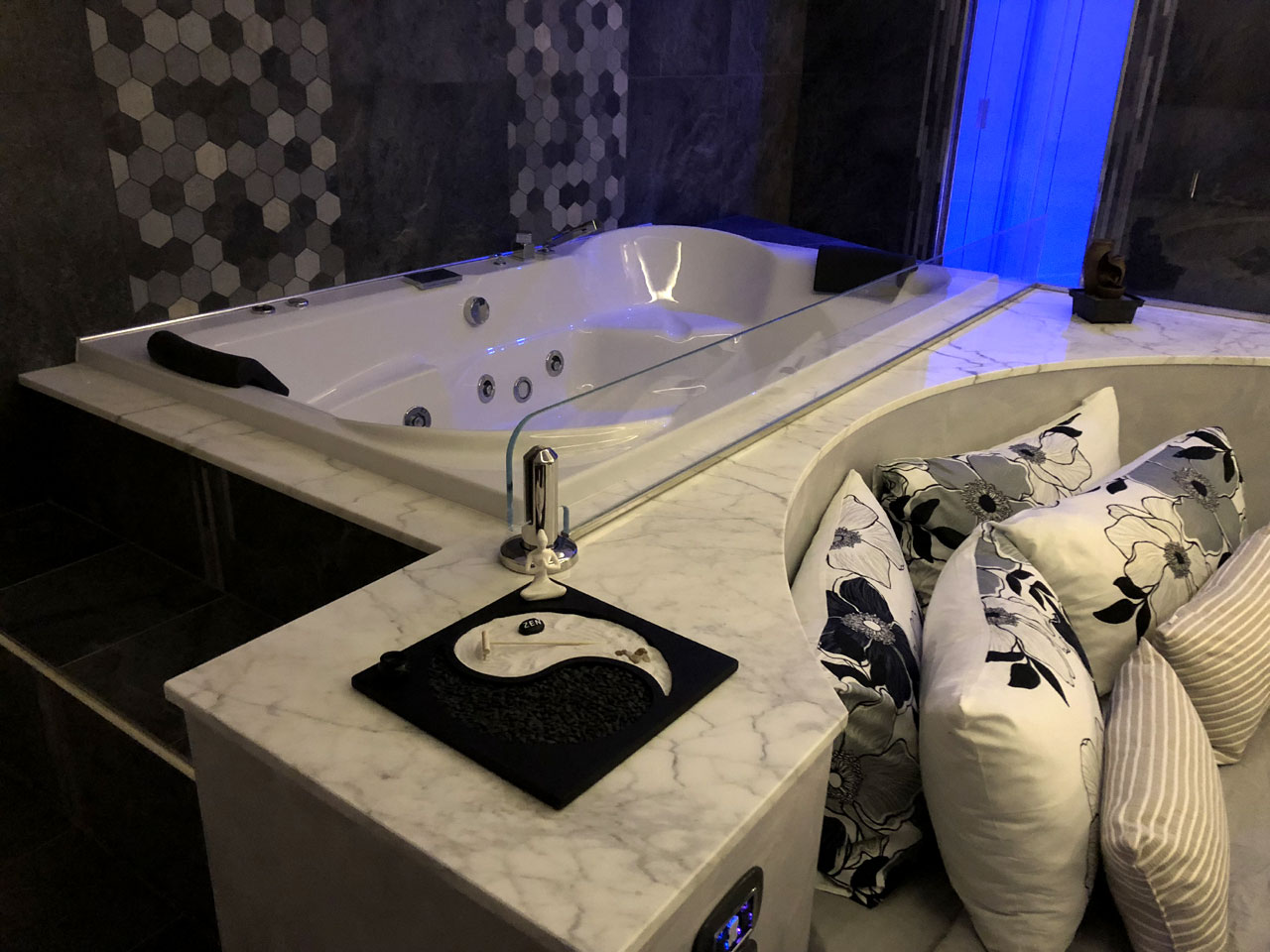 Letto rotondo e percorso relax Classic