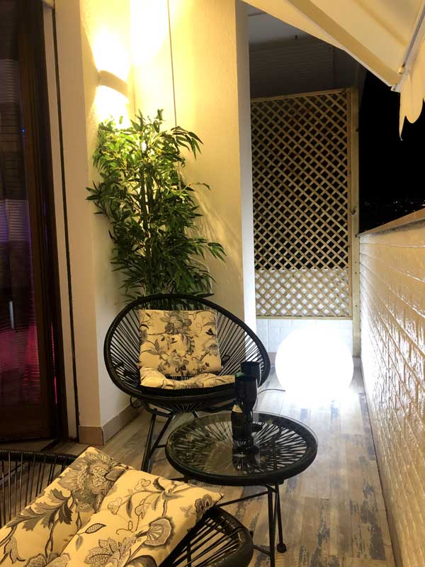 Terrazzo Luce Pianta2 — SPA Suite Assisi Superior